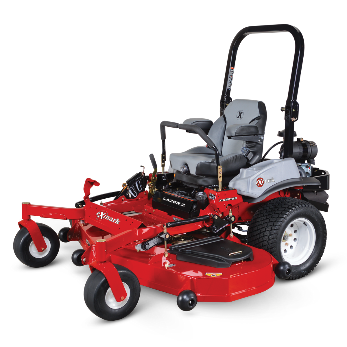 Exmark Lazer Z X-Series with 31 HP* Kawasaki FX921V Engine, 72" UltraCut Series 6 Deck and Suspension Platform Exmark Lazer Z X-Series with 31 HP* Kawasaki FX921V Engine, 72" UltraCut Series 6 Deck and Suspension Platform
